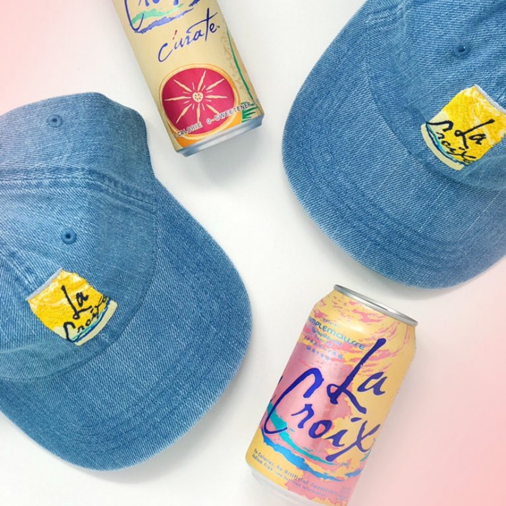 La Croix Dad Hat in Denim
